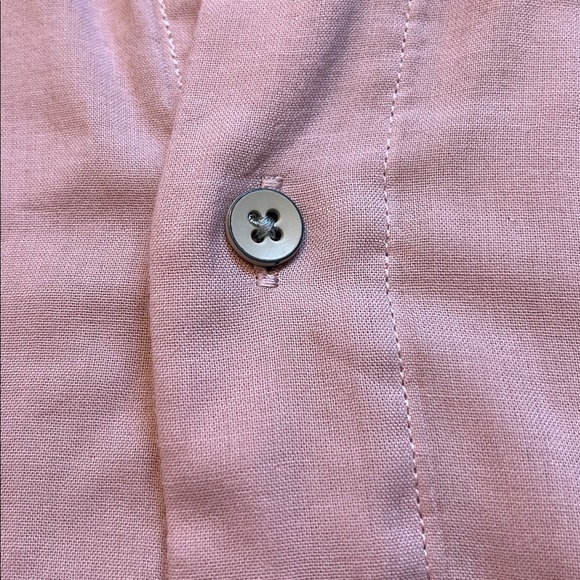 Faherty Men’s Pink Sunwashed Chambray Supima Cotton LongSleeve Shirt Size XL - Picture 3 of 9